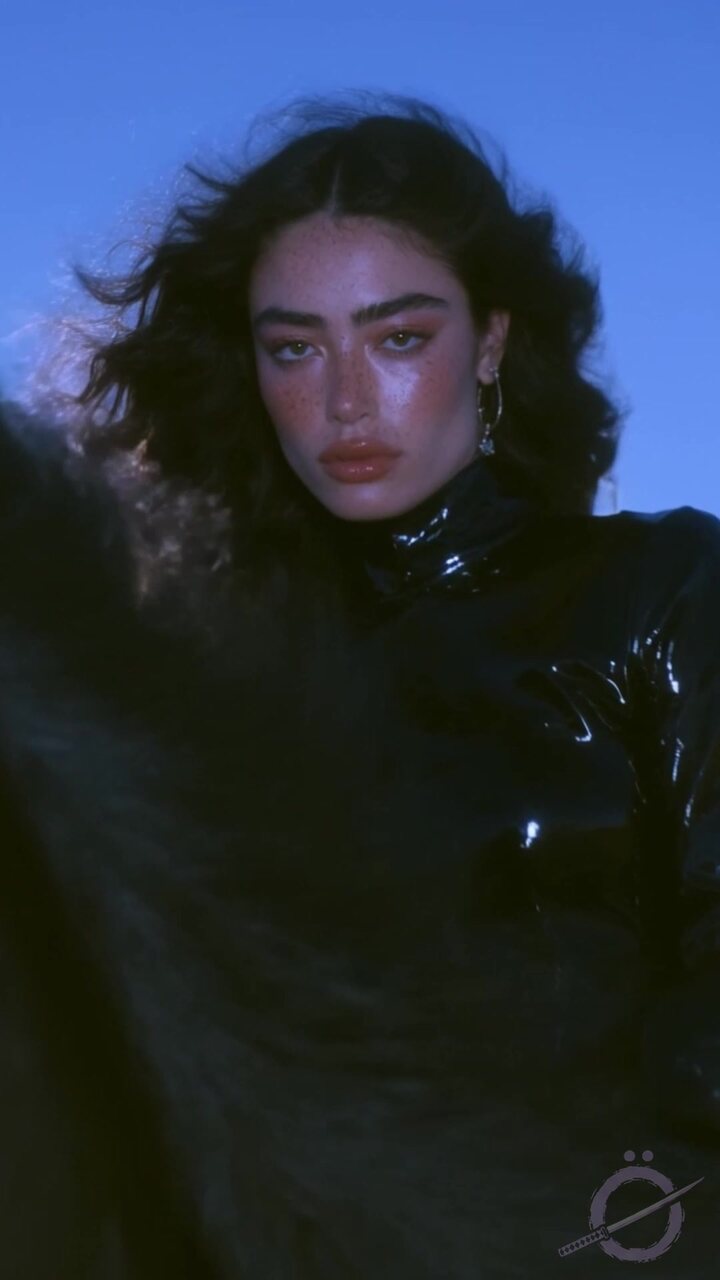La Reina: melena al viento y cuero negro