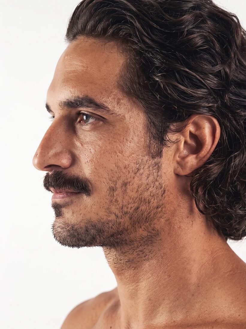 Enrique de perfil